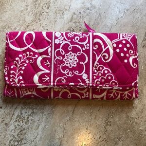 Vera Bradley tri-fold wallet